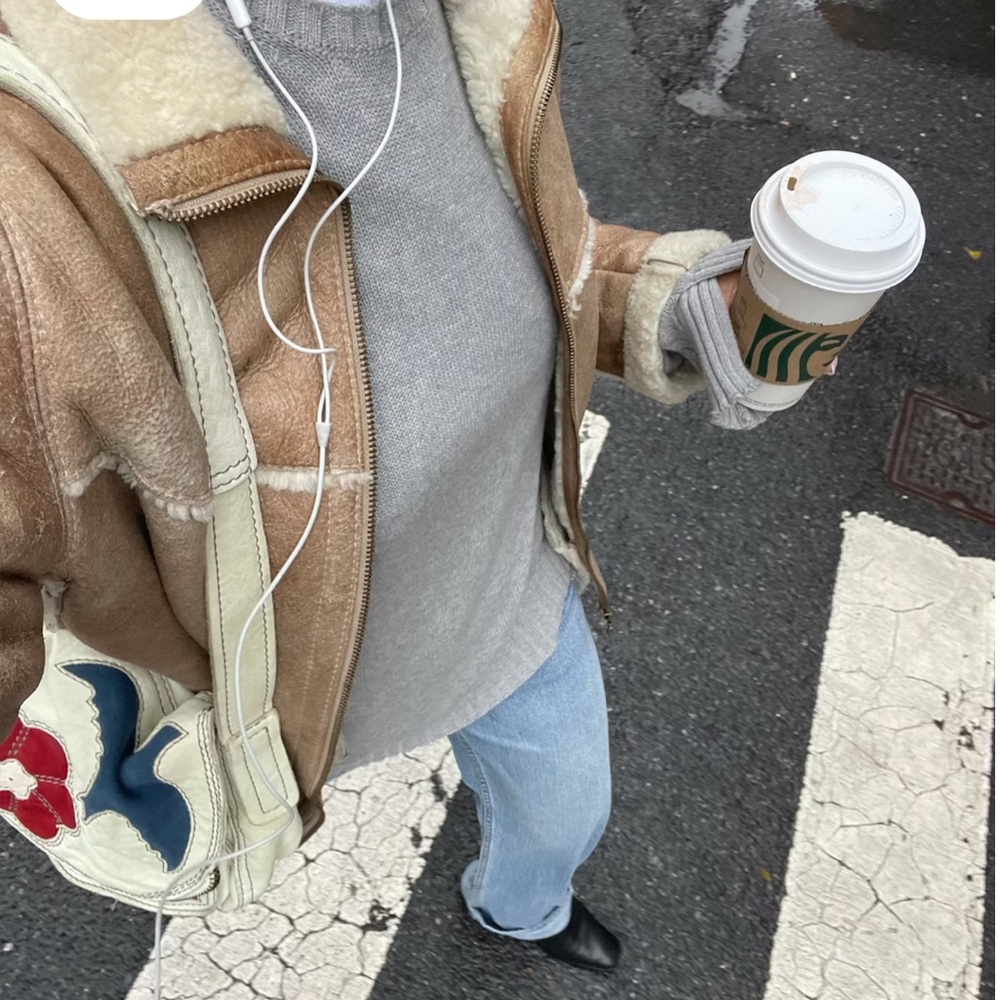Djerf Avenue Crewneck Sweater Grey